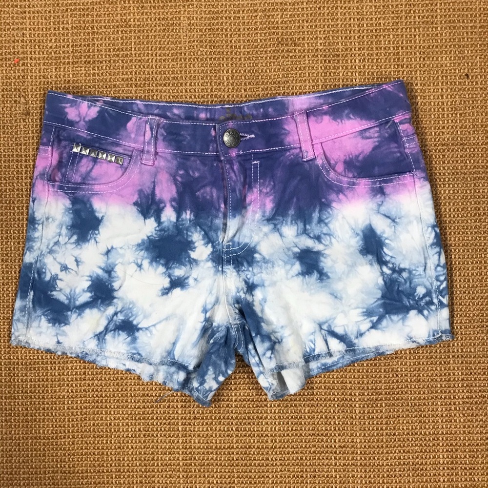 Circo Tie dye Jean Shorts - Girls XL